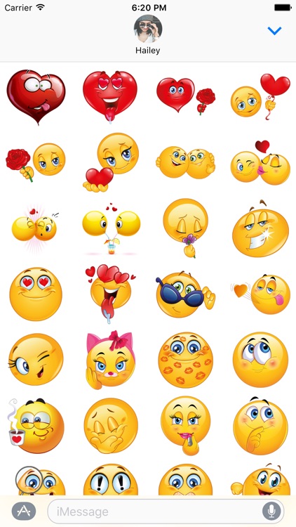 Love Emoji for iMessage