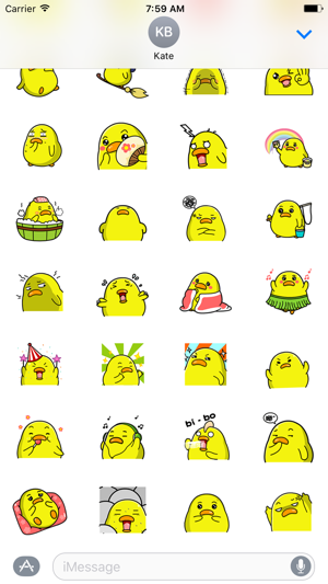 Lovely Duckling - Animated Stickers And Emoticons(圖5)-速報App