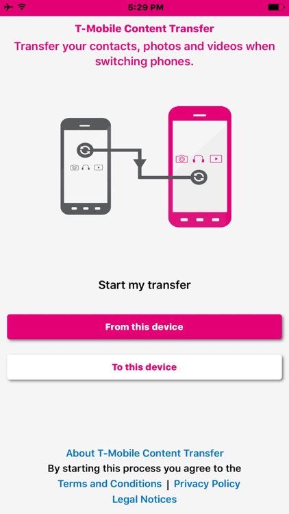 T-Mobile Content Transfer
