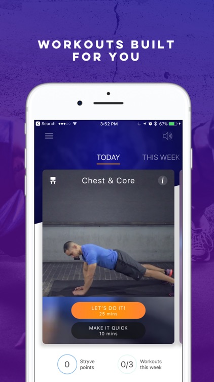 Stryve - Fitness Trainer screenshot-0