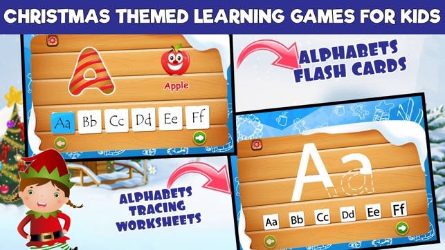 Preschool Learning Games - Christmas Edition(圖1)-速報App