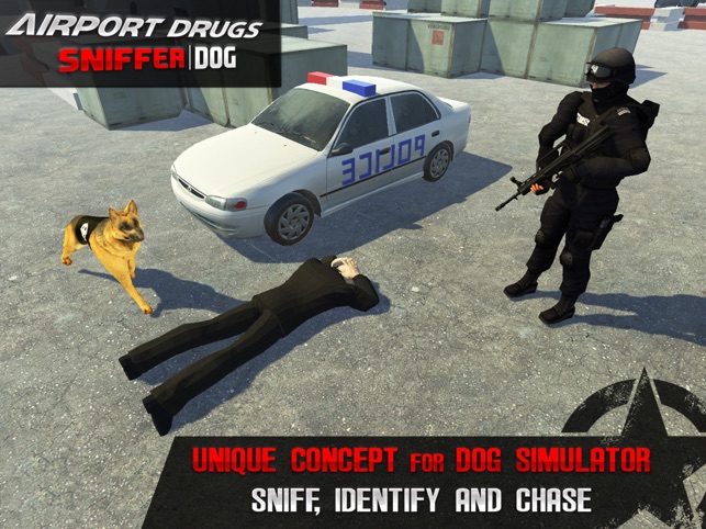 Xe cảnh sát ma túy Sniffer Duty Simulator