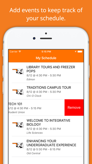 How to cancel & delete Oklahoma State New Student Orientation and Enrollment from iphone & ipad 3