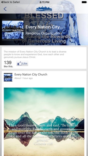 Every Nation City Church(圖1)-速報App