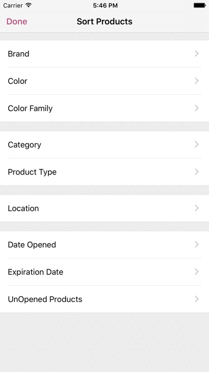 myBeautyCache: Makeup & Beauty Product Organizer