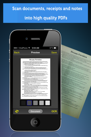 Doc Scanner + OCR Free: PDF scanner to scan document, receipt, photo screenshot 2
