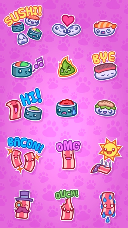 Sushi Cat Stickers screenshot-3