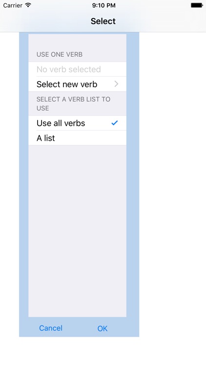 Verben - German Verb Trainer screenshot-3