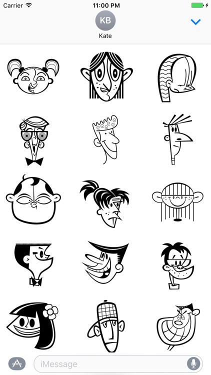Little Head Kid Stickers Vol 01
