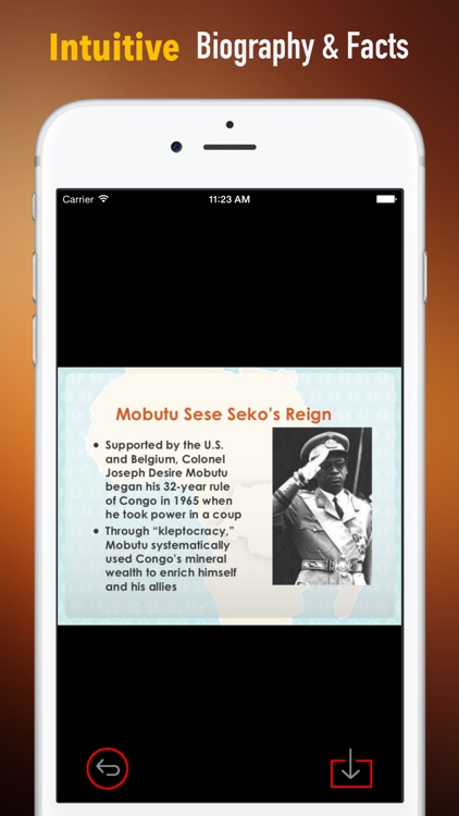 Biography and Quotes for Mobutu Sese Seko: Life with Documentary and Speech