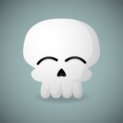 Cute Skull emojis for Halloween - Fx Sticker icon