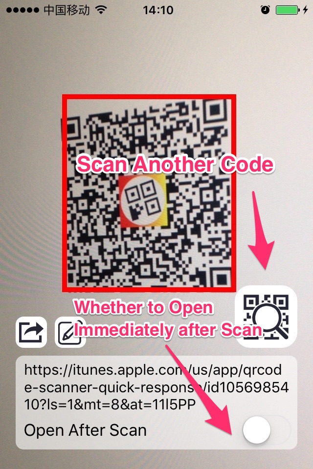 QRCode Scanner - Quick Response Code Reader Free screenshot 3
