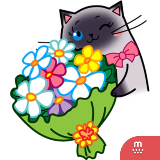 Sima The Cute Siamese Cat. Vol.1 stickers icon