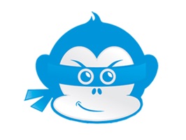 Have fun with your friends and share a Ninja Monkey sticker