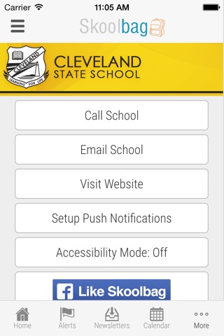 Cleveland State School - Skoolbag screenshot 4