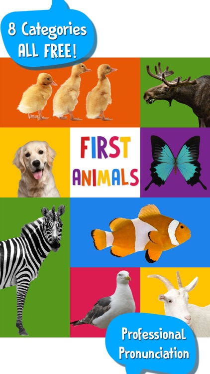 First Words for Baby: Animals