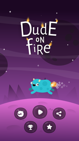 Dude On Fire(圖1)-速報App