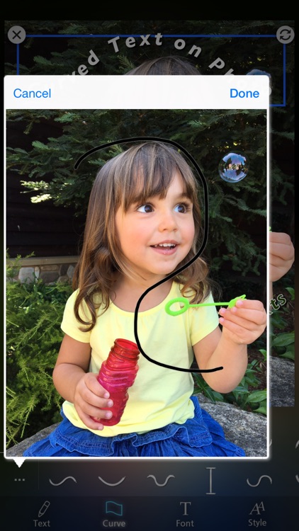 Curvegram - Curved Text for Instagram screenshot-4