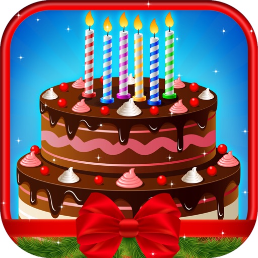 Christmas Cake Maker - Kids Cooking game for girls Icon