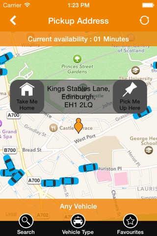 City Cabs (Edinburgh) Ltd screenshot 2