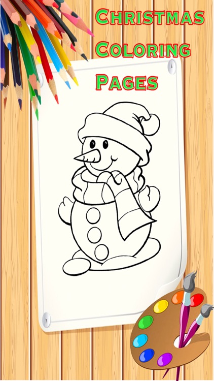 Christmas Coloring Pages - Drawing Pad For Kids