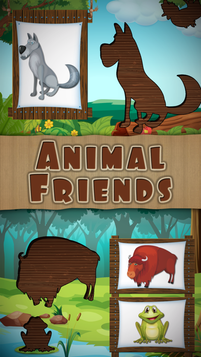How to cancel & delete Animal Puzzles Games: little boys & girls puzzle from iphone & ipad 3