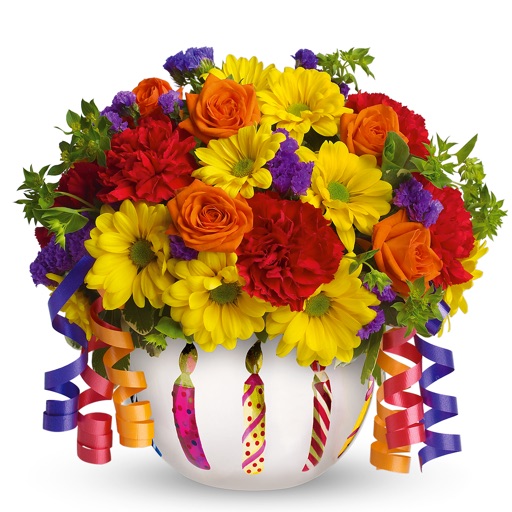 Happy Birthday Flowers - Bouquets Stickers Pack icon