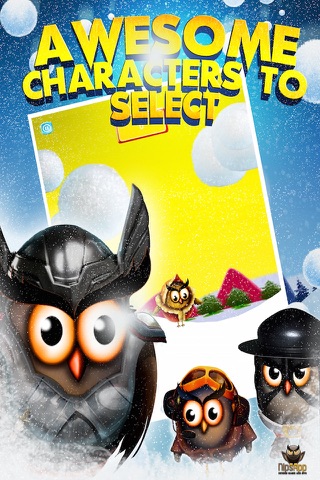 Ice Escape - Owl's Fortune HD screenshot 2