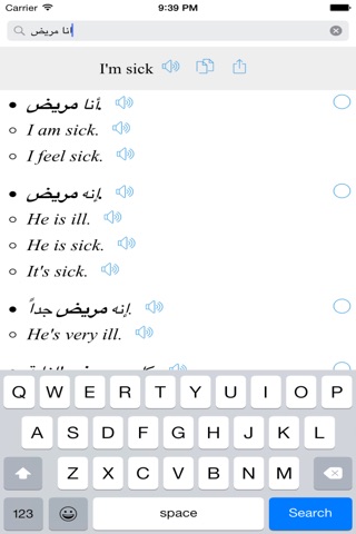Arabic Translator Offline screenshot 3