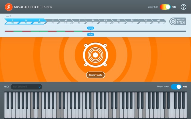 Absolute Pitch Trainer - perfect pitch exercises(圖1)-速報App