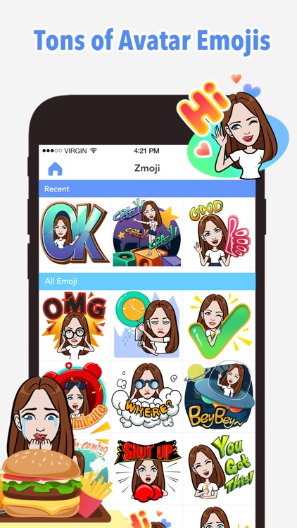 Emoji Me Keyboard | Zmoji - Avatar Emojis & GIF