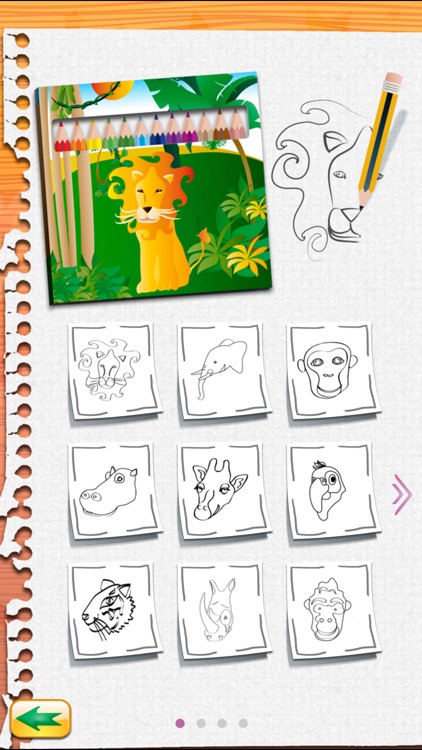 Draw and Colour: The Jungle screenshot-3