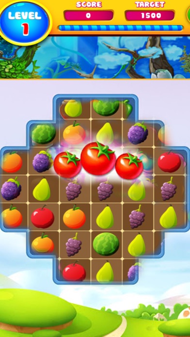 Juice Fruit Candy World screenshot 2