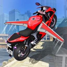 Real Flying Stunt Bike: Muscle Extreme Moto GP