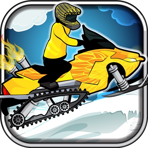 Snowmobile Stunt Racing Game icon