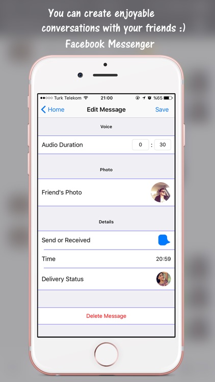 Prank Messenger for Facebook screenshot-3