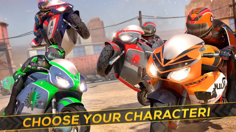 Wild Racing Motorcycle Game