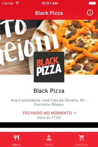 Black Pizza Delivery screenshot 2