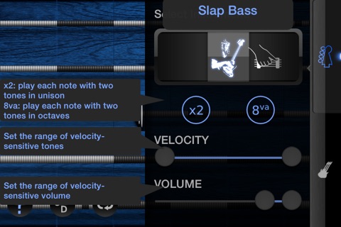 Bass Guitar Lite screenshot 2