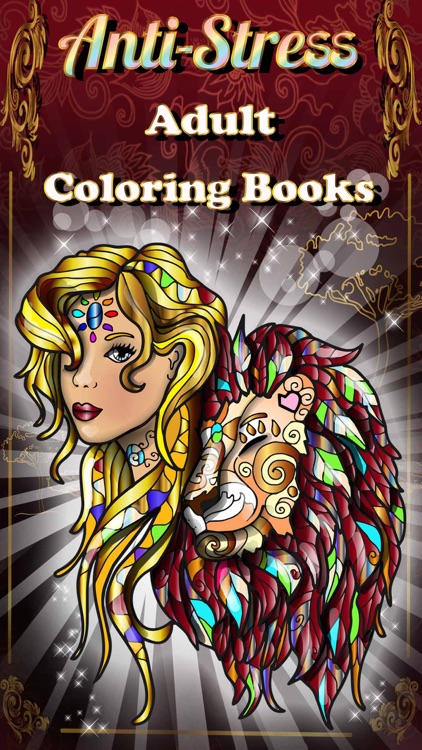 Adult Coloring Books Anti Stress Cats Pages Games