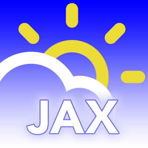 JAX wx Jacksonville Weather Forecast Traffic Radar icon