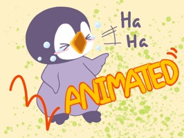 Penguin Bo Animated Bird Stickers for Text Message