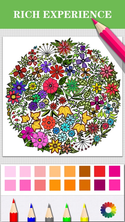 Color.io - Coloring Book & Pigment Page for Adults