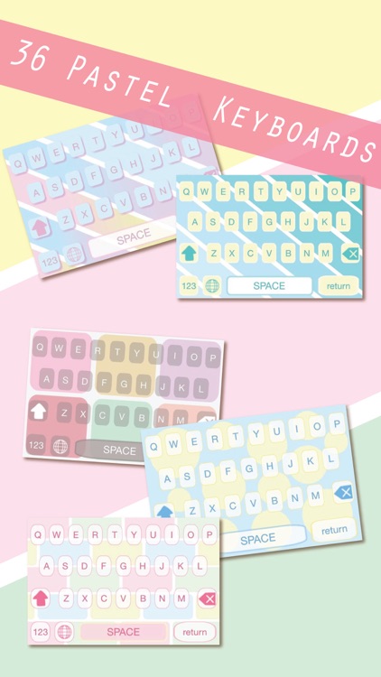 Wonderful Pastel Keyboard