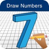 How to Draw 3D Numbers