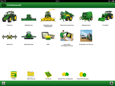 John Deere Sales screenshot 2