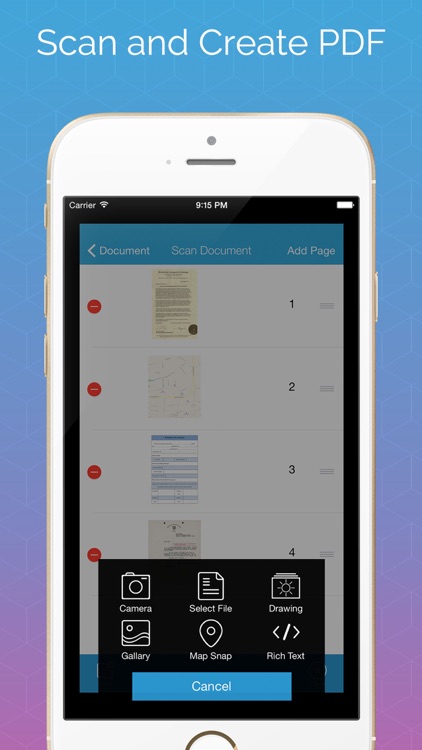 PDF Box Pro :Create PDF From Images And Documents