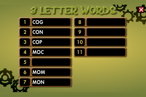 Word Grinder Lite screenshot 3