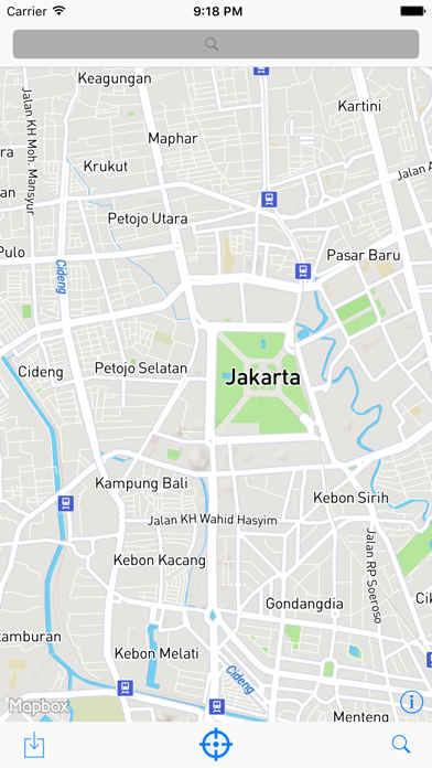 Screenshot #1 pour Peta Indonesia Offline