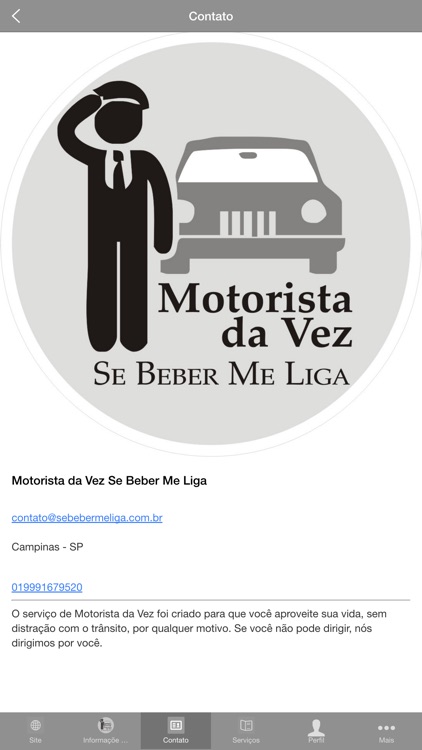 Motorista da Vez  Se beber me liga screenshot-3